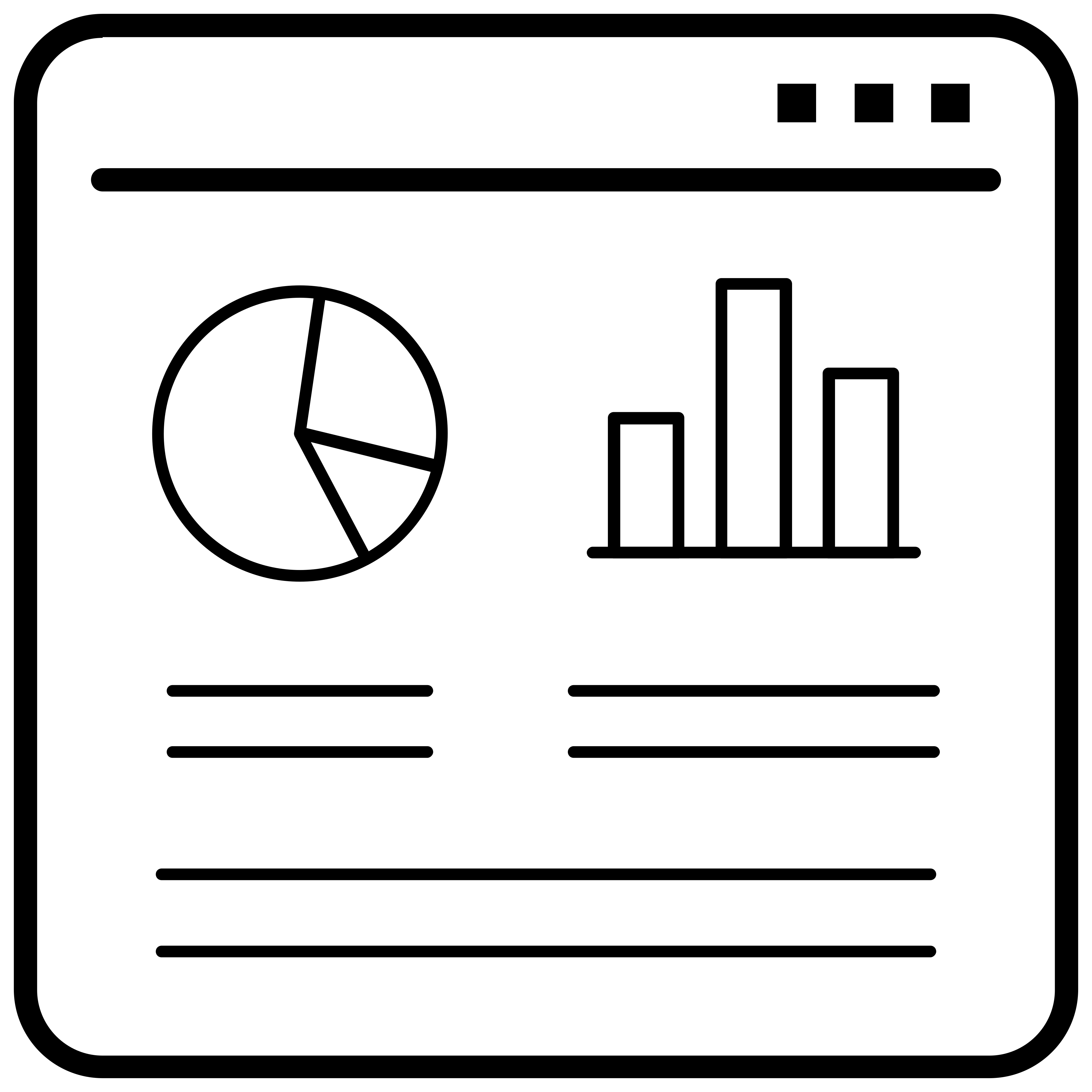 Reporting and Analytics Icon
