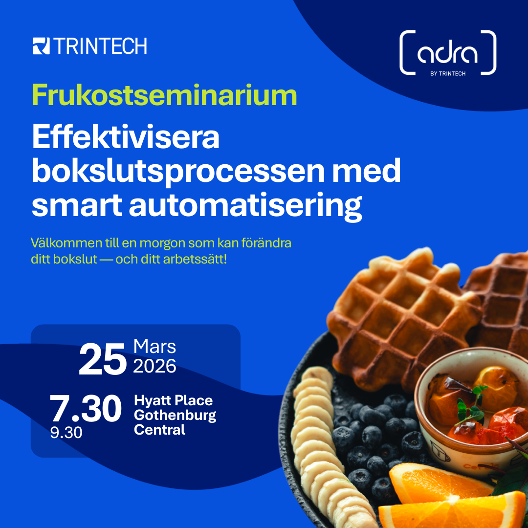 Frukostseminarium Göteborg 2026: Effektivisera bokslutsprocessen med smart automatisering