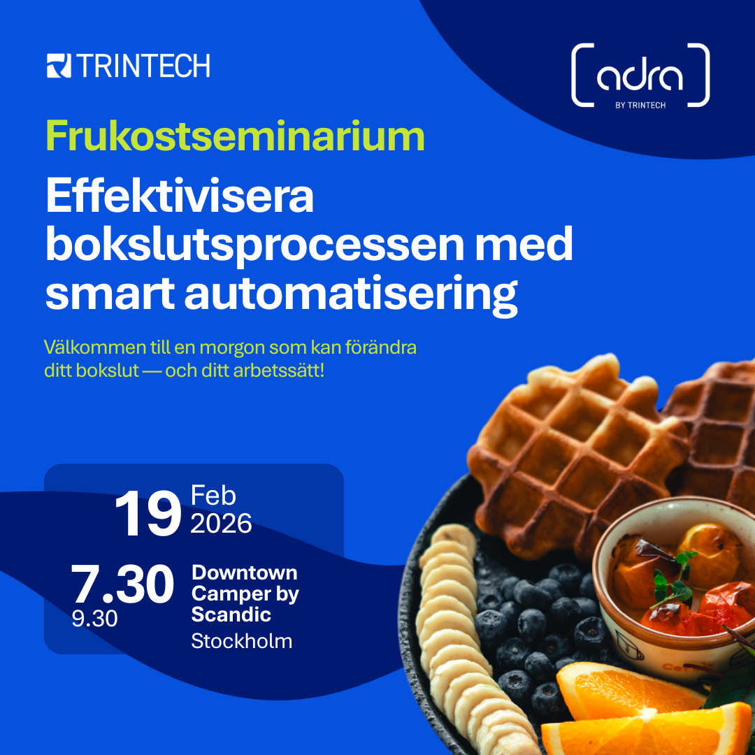 Frukostseminarium 2026 Stockholm: Effektivisera bokslutsprocessen med smart automatisering